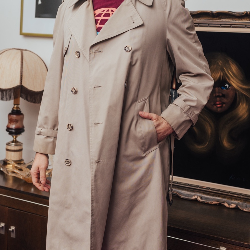 Vintage Sears Trench Coat – Men’s 40 REG